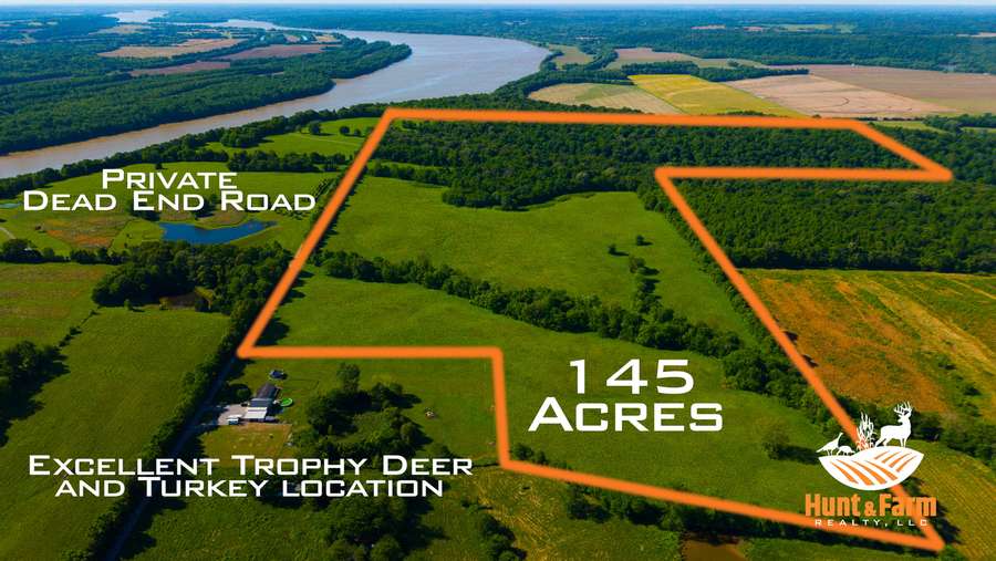 145 Acres +/- Woods, Open CRP Income, Pope County, Illinois